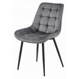  BERA stolica - tamno sivi baršun / crne noge x 3 | shoptok.hr