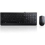 Lenovo 300 žićni set/US/103P/crna tastatura+miš ( GX30M39606 ) cene