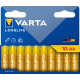 Varta Komplet baterij Longlife AA, 10 kosov, (5000003783) Cene