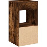  Noćni ormarić s ladicom dimljeni hrast 35x34x66,5 cm | Eponuda.com