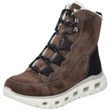 Rieker Škornji z vezalkami rjava / črna | Shoptok.si