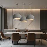 Brilagi Luster na kablu WABI SABI 1xE27/60W/230V prečnik 40 cm siva Slike