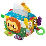 Woopie senzorna plišana kutija s maramicama, zvečkom i ogledalom | shoptok.hr