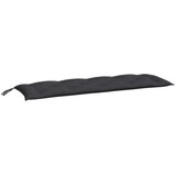  Jastuci za vrtnu klupu 2 kom crno 150x50x7 cm tkanine Oxford | Eponuda.com