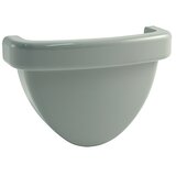 Marley Zaključni del za žleb (Nazivna širina: 80 mm, Plastika, Sive barve) | Shoptok.si