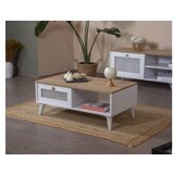Hanah home sto za dnevnu sobu calvin white oak | ePonuda.com