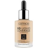  Tekuća Podloga za Šminku Catrice HD Liquid Coverage Nº 032 Nude beige Nº 032-Nude Beige 30 ml u