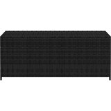  Vrtna kutija za pohranu crna 150 x 50 x 60 cm poliratan | shoptok.hr