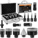 Bigstren set dijamantnih kruna M14, 13 dijelova (6–68 mm) | shoptok.hr