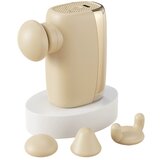 INF Mini masažna pištola z brezkrtačnim motorjem 25W prenosna Beige, (5000310538) | Shoptok.si