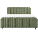 MID.YOU POSTELJA Z VZMETNICO 140 cm x 200 cm , les, tekstil, leseni material zelena | Shoptok.si