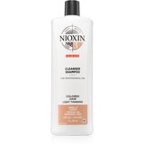 Nioxin System 3 Color Safe šampon za čišćenje za obojenu rijetku kosu 1000 ml | shoptok.hr