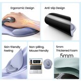 Ugreen ergonomska podloga za miško z naslonom za zapestje - črna | Shoptok.si