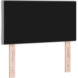  LED glava kreveta Svijetlo siva 80 cm tkanina | shoptok.hr
