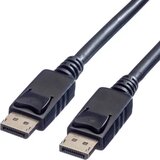 Value DisplayPort priključni kabel 5.00 m 11.99.5764 sa zaštitom crna [1x muški konektor displayport - 1x muški konektor Cijene