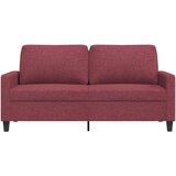  Dvosjed od tkanine crvena boja vina 140 cm | shoptok.hr