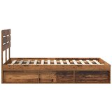  Konstrukcija postelje Star les 120 x 200 cm Masivno borovo les, (5000102879) | Shoptok.si