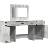  Toaletni stol 3 kom. Siva 78,5 x 41 x 135 cm Konstruirano drvo | Shoptok.si