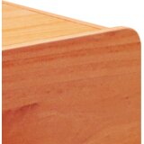  Nočna omarica 2 pcs Rjava 39 x 34 x 33 cm Trdna borovina, (5000161313) | Shoptok.si
