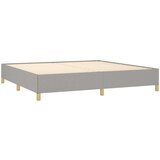  Za krevet svjetlosivi 200 x 200 cm od tkanine | shoptok.hr