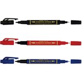 Pentel Marker PenTools Permanent Twin Tip N75W, 3 kosi | Shoptok.si
