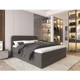 MID.YOU POSTELJA Z VZMETNICO 180 cm x 200 cm , tekstil antracit | Shoptok.si