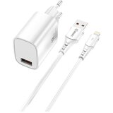BZ Polnilnik Qcharx Artemisia 3A 18 W, 1 vrata USB + kabel USB Lightning, bel, (21580709) Cene