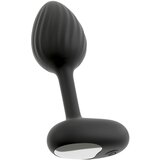 Anos - vibracijski analni čep set (črna) | Shoptok.si