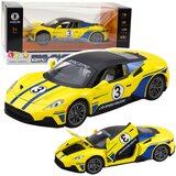 Metalni auto za igru sa zvučnim efektima 1:22 - žuti | Shoptok.si