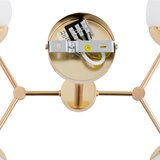  Luster na štangu FOTON, 4x E14/40W/230V, zlatna/bela | Eponuda.com