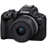 Canon R50 BK set fotoaparata RF-S18-45 S objektiv torba SD, Crna Cene