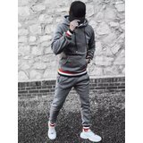 DStreet Dark gray men's tracksuit AX0660 | shoptok.hr