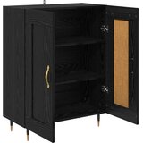  Kreveta Crni hrast 69,5 x 34 x 90 cm Konstruirano drvo | shoptok.hr
