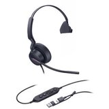 Yealink UH46 Mono USB-C /A Headset Wired Head-band Office /Call center USB Type-C /USB Type-A Black | shoptok.hr