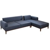 Atelier Del Sofa ugaona garnitura Vina Corner Dark BlueWalnut