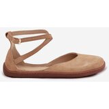 Zazoo Suede Ballet Flats Women Barefoot With Straps | shoptok.hr