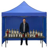  Vrtni šator, dimenzija 3 × 3 m, tamnoplave boje | shoptok.hr