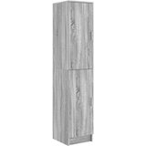 vidaXL Bife kabinet Siva sonoma MDF Srednji Bife kabinet Pravokutni | shoptok.hr