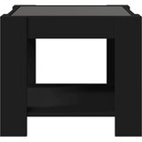  Stolić za kavu LED crni 53x53x45 cm od konstruiranog drva | shoptok.hr