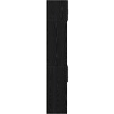  Ormar sa policama Crni hrast 70 x 42,5 x 225 cm | shoptok.hr