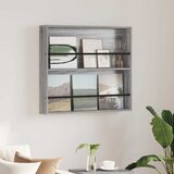  Polica za časopise s policom Zidne Siva Sonoma 80 x 12 x 70 cm | shoptok.hr