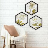 Wallity uramljena slika 6GEN131514, 35x35 cm, 3 dela | ePonuda.com