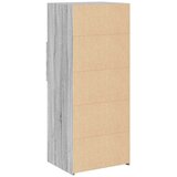  Visoka komoda siva boja hrasta 50x42,5x124 cm konstruirano drvo | Eponuda.ba
