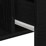  Kreveta Crni hrast 100 x 36 x 60 cm Konstruirano drvo | shoptok.hr