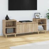 TV ormarić boja hrasta sonome 160x35x55 cm konstruirano drvo | shoptok.hr