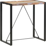  Barski stol od masivnog obnovljenog drva 110 x 60 x 110 cm | shoptok.hr