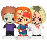 Set 3 figurice Pokis Chucky - Child’s Play, 7 cm