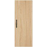 vidaXL Visoka omara sonoma hrast 34,5x34x180 cm inženirski les | Shoptok.si