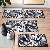 Douceur d intérieur Črn pralen tekač 50x120 cm Amber – | Shoptok.si