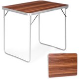 Modern Home Modernhome sklopivi turistički stol 80x60 cm, smeđi | shoptok.hr
